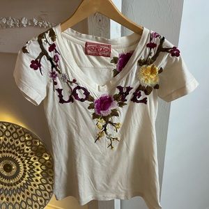 Johnny Was Love tee shirt